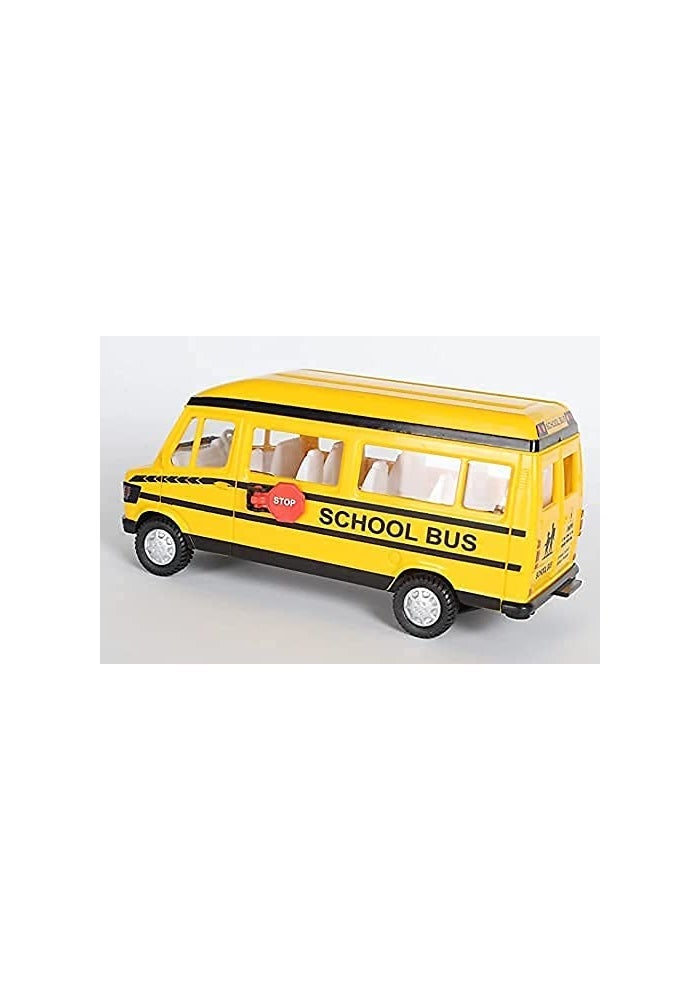CENTY Toys Traveler Yellow School Bus with Tail Gate - Pull Back Action Toy for Kids - Image 5